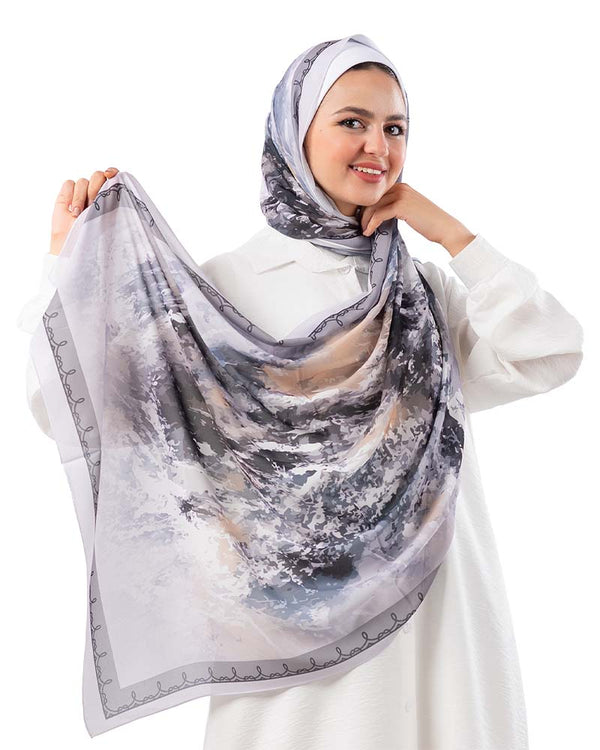 Kayan Chiffon Printed Scarf 250 - 8COM STORES