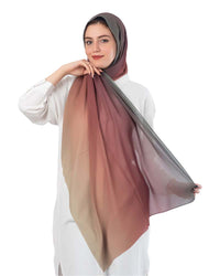 Kayan Gradient Chiffon Scarf 60 - 8COM STORES