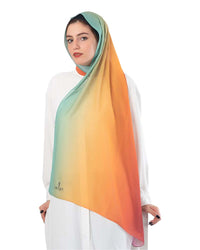 Kayan Gradient Chiffon Scarf 59 - 8COM STORES
