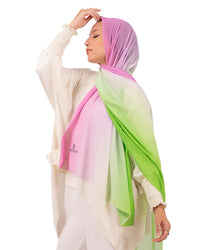 Kayan Gradient Chiffon Scarf 179 - 8COM STORES