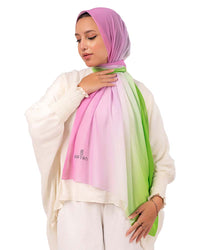 Kayan Gradient Chiffon Scarf 179 - 8COM STORES