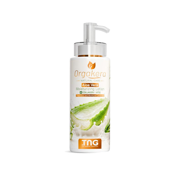 Orgakera Aloe Vera Cream 250ml – Moisturizing & Soothing Care for Dry & Sensitive Skin