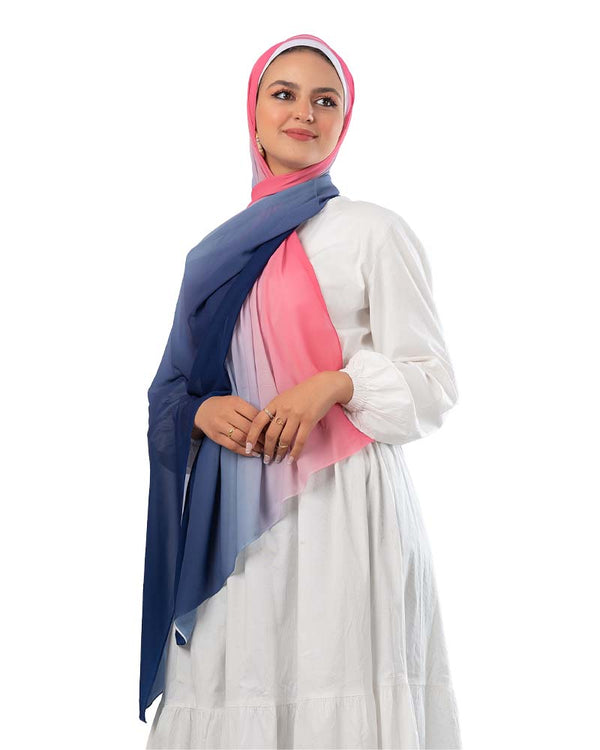 Kayan Gradient Chiffon Scarf 72 - 8COM STORES