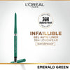 L'Oréal Paris Infallible Grip 36h Gel Automatic Eye Liner 008 Emerald Green 12 G