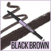 Maybelline New York Express Brow Satin Duo Pencil and Powder Black Brown 05