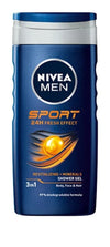 Nivea Men Sport Shower Gel Refreshing Body Wash For Men