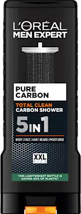 Loreal Men Expert Pure Carbon Shower Gel 5 In 1 400ml