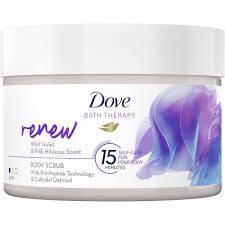 Dove Bath Therapy Body Scrub Renew 295 Ml