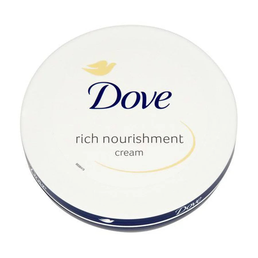 Dove Nourishing Body Cream Rich Nourishment 150ml In Tin