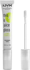 NYX This Is Juice Gloss Electrolyte Infused Color 01 Coconut Chill