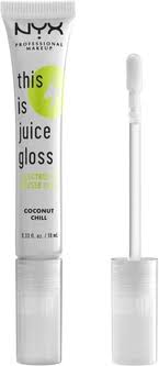 NYX This Is Juice Gloss Electrolyte Infused Color 01 Coconut Chill