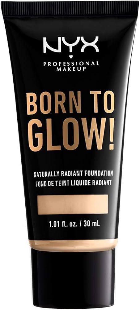 NYX Professional Makeup Born To Glow Naturally Radiant Foundation - 01 Pale