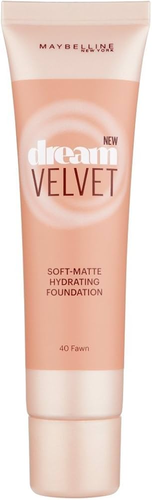 Maybelline New York Dream Velvet Soft-Matte Foundation - 40 Fawn