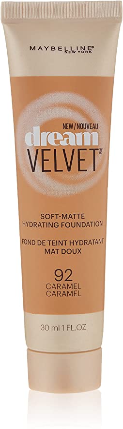 Maybelline New York Dream Velvet Soft Matte Foundation - 92 Caramel
