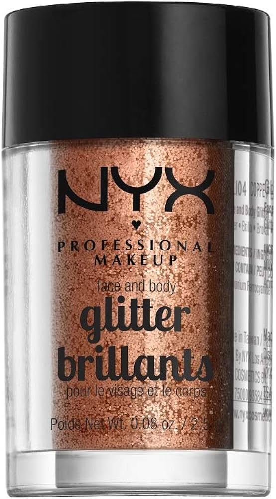 NYX Professional Makeup Face And Body Glitter Brilliants - 04 Copper