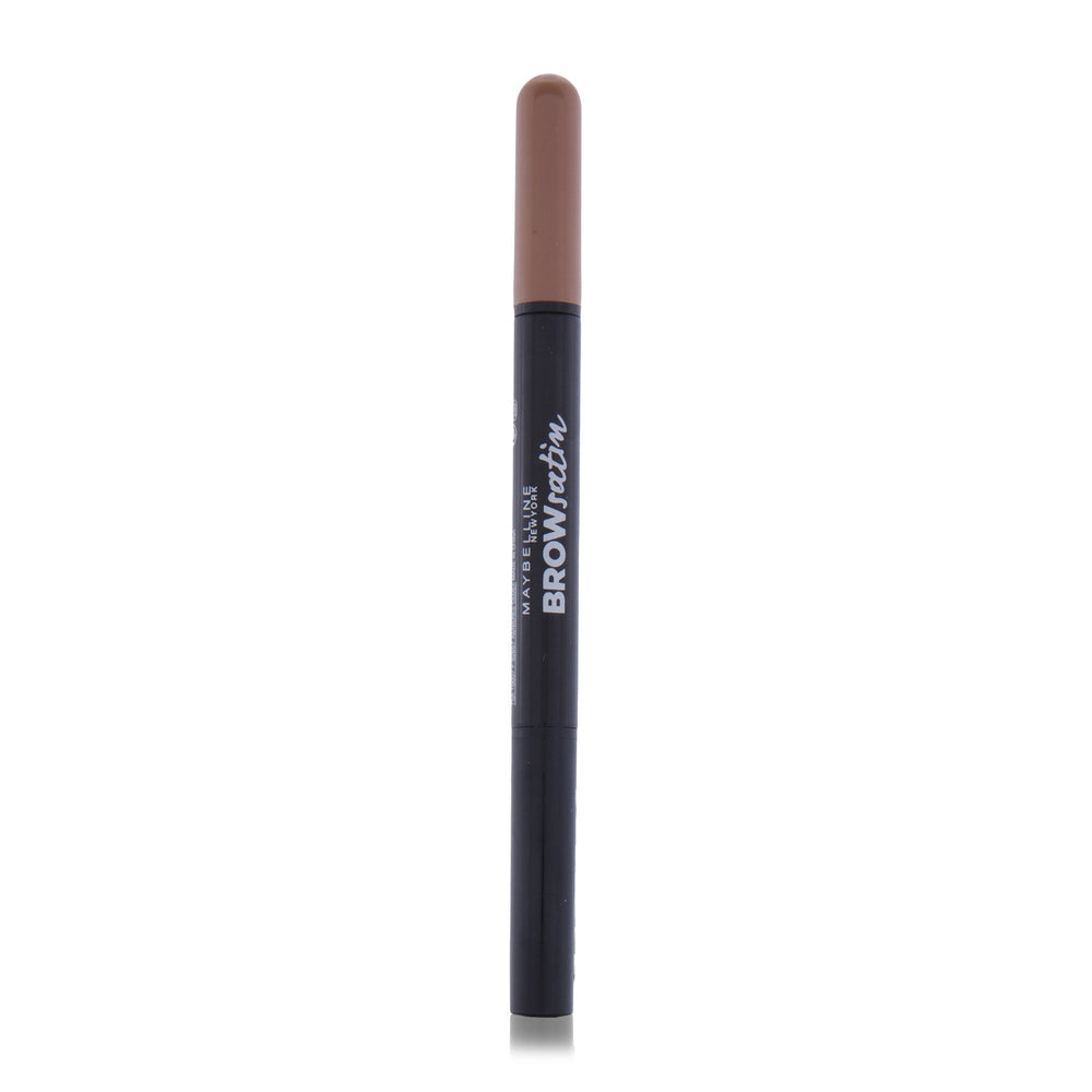 Maybelline Brow Satin Smoothing Duo-Brow Pencil And Filling Powder - Mahogany Red