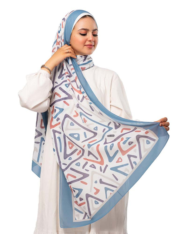 Kayan Chiffon Printed Scarf 285 - 8COM STORES