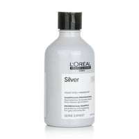 L'Oreal Professionnel Serie Expert - Silver Violet Dyes + Magnesium Neutralising and Brightening Shampoo (For Grey and White Hair) - 8COM STORES