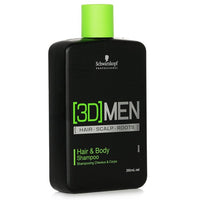 Schwarzkopf [3D] Men Hair & Body Shampoo - 8COM STORES