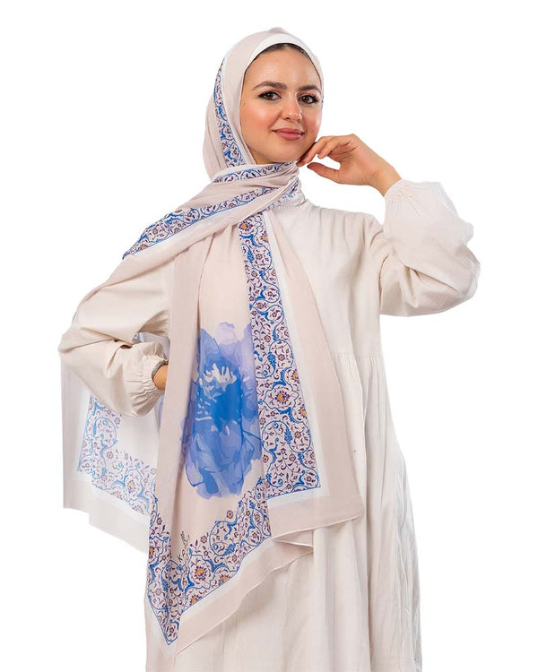 Kayan Chiffon Printed Scarf 308 - 8COM STORES