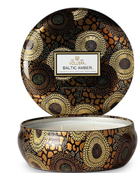 3 Wick Decorative Tin Candle - Burning Woods 340g