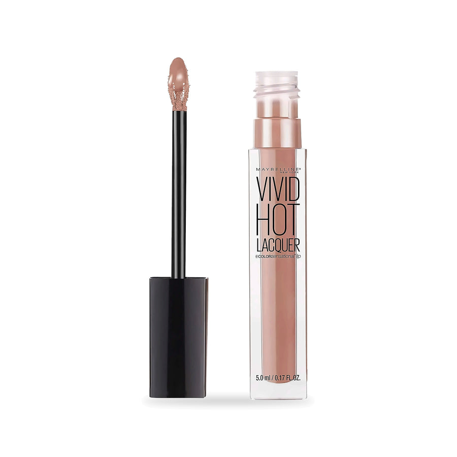 Maybelline Vivid Hot Lacquer Lip Gloss - 60 Tease