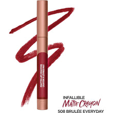 L'Oréal Paris Infallible Matte Lip Crayon - 113 Brulee Ever