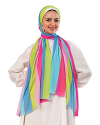 Kayan Gradient Chiffon Scarf 153 - 8COM STORES