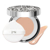 كريم أساس 2aN Gleaming Tension Cushion Pact 0.45 أونصة، كريم أساس كوري (#17 عاجي نقي، 0.45 أونصة)