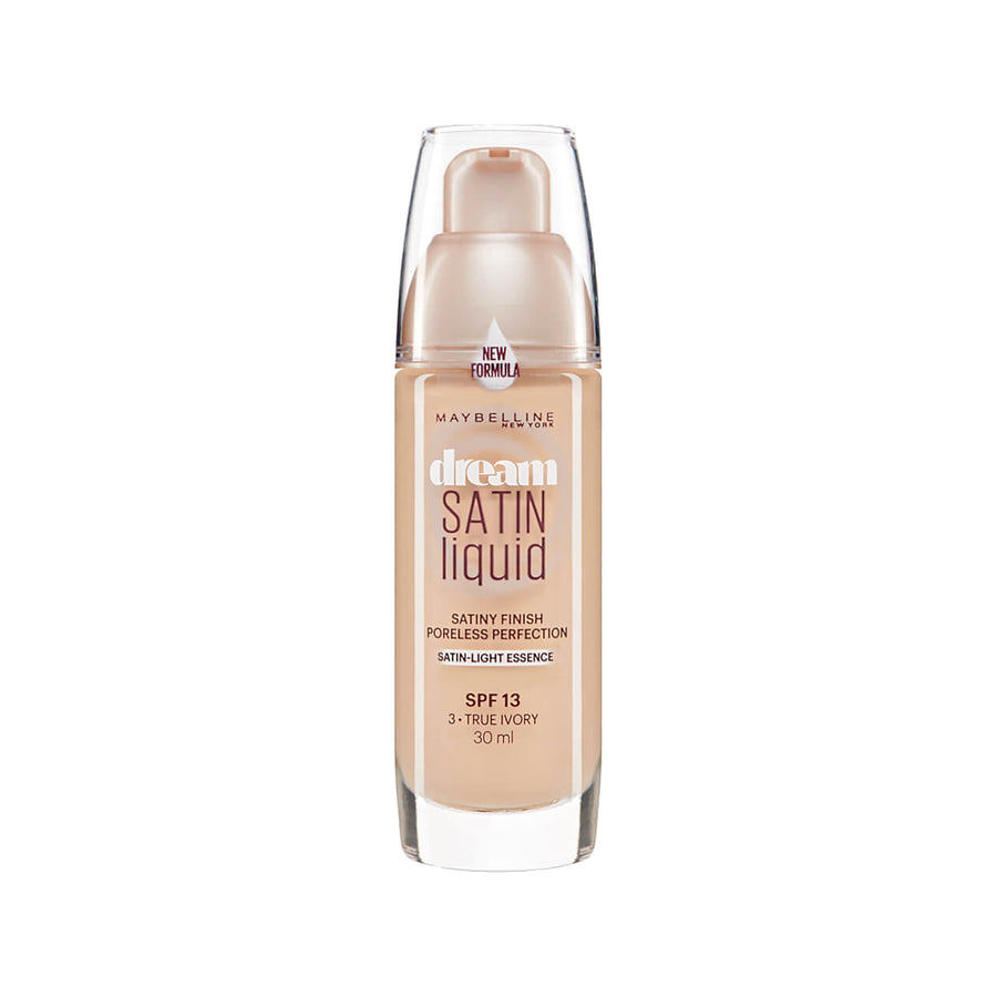 Maybelline Dream Satin Liquid Foundation - 003 True Ivory
