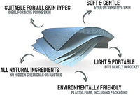 EcoFeminii Oil Control Blotting Sheets – 100 pcs Charcoal Natural Papers for Clear, Matte Skin