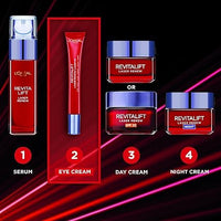 L’Oréal Paris Laser Renew Anti-Ageing Eye Cream – Smooth Wrinkles & Reduce Eye Bags with Pro-Retinol, Hyaluronic Acid & Vitamin C, 15ml