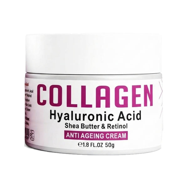 Orgakera Collagen Anti-Aging Cream 50g – Shea Butter & Retinol for Firming & Nourishing Skin