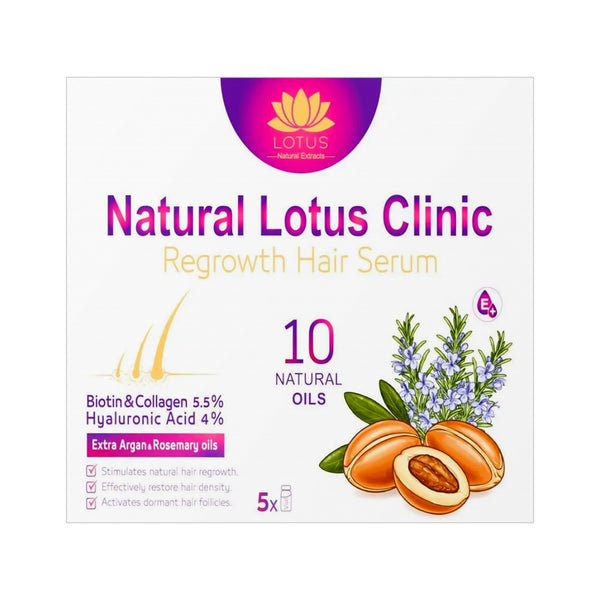 Lotus Clinic Hair Growth Serum 50g | Argan & Rosemary
