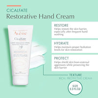 Avne Cicalfate Hand Cream 100ml Restorative Barrier Effect