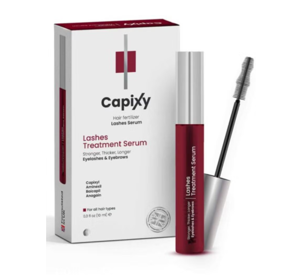 Capixy Lashes Treatment Serum 10ml – Eyelash & Eyebrow Growth – Longer Thicker