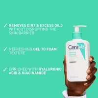 Cerave Foaming Cleanser For Normal To Oily Skin