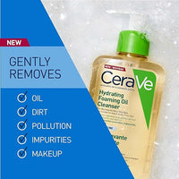 Cerave Hydrating Foaming Oil Cleanser Moisturizing Facial Cleanser 473ml