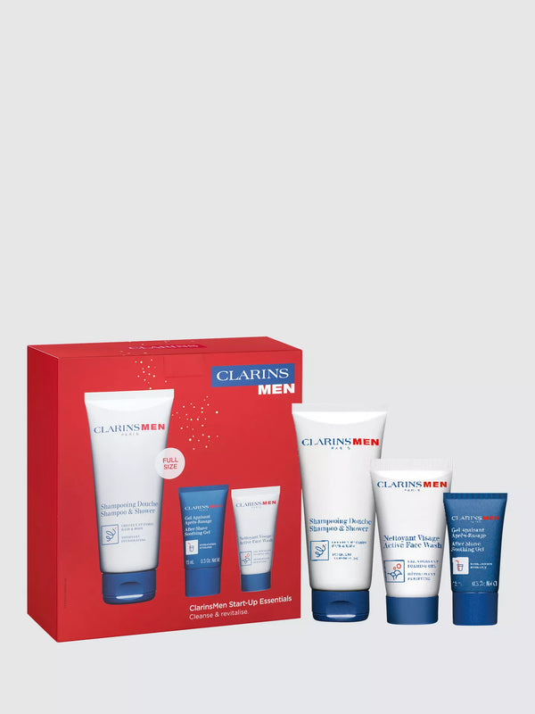 Clarins Men Start-Up Essentials Skincare Gift Set