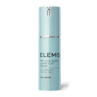 Elemis Pro-Collagen Quartz Lift Serum bottle on a white background