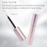EMEDA Super Strong Hold False Eyelash Glue Professional Latex Free Lash Glue Waterproof Transparent