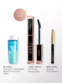 Lancôme Mascara Set Idole Mascara Eyeliner Makeup Remover Gift Set
