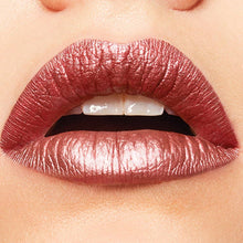 Maybelline The Gypsy Shrine Metallic Foil Lipstick in Psychic with a creamy formula, rich pigmentation, and bold metallic foil finish.