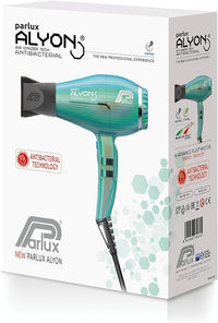 Parlux Alyon Hair Dryer Jade 2250w Professional Hair Care