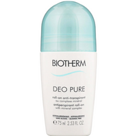 Biotherm Deo Pure roll-on deodorant on a white background
