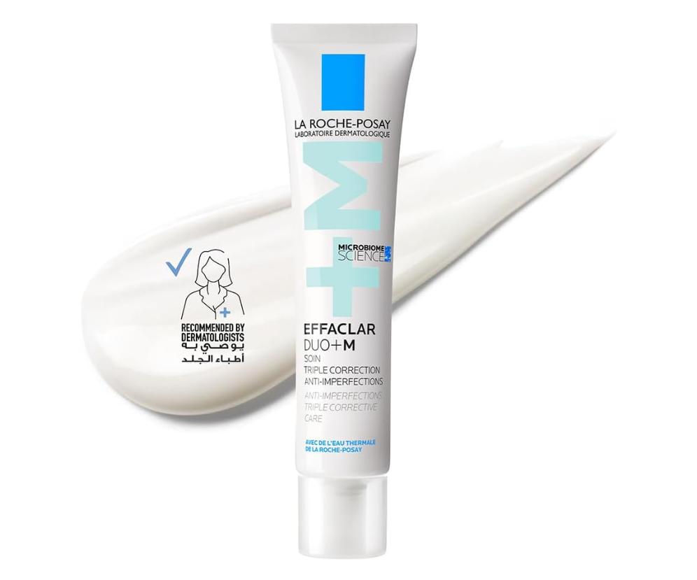 La Roche-Posay Effaclar Duo+M Acne Treatment Cream for Oily and Acne Prone Skin 40ml