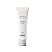 Tube of Marini skincare product on a white background