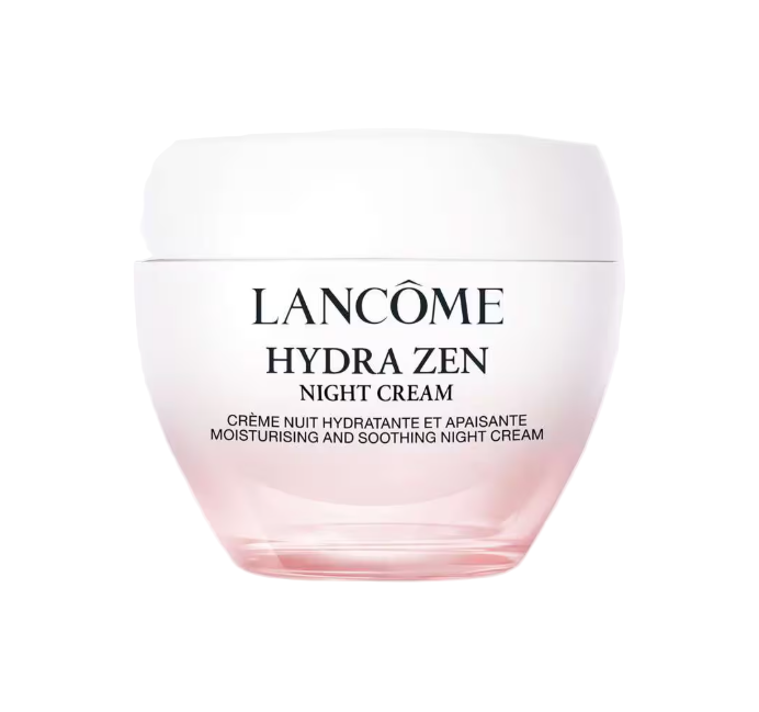 Lancème Hydra Zen night cream jar on a white background