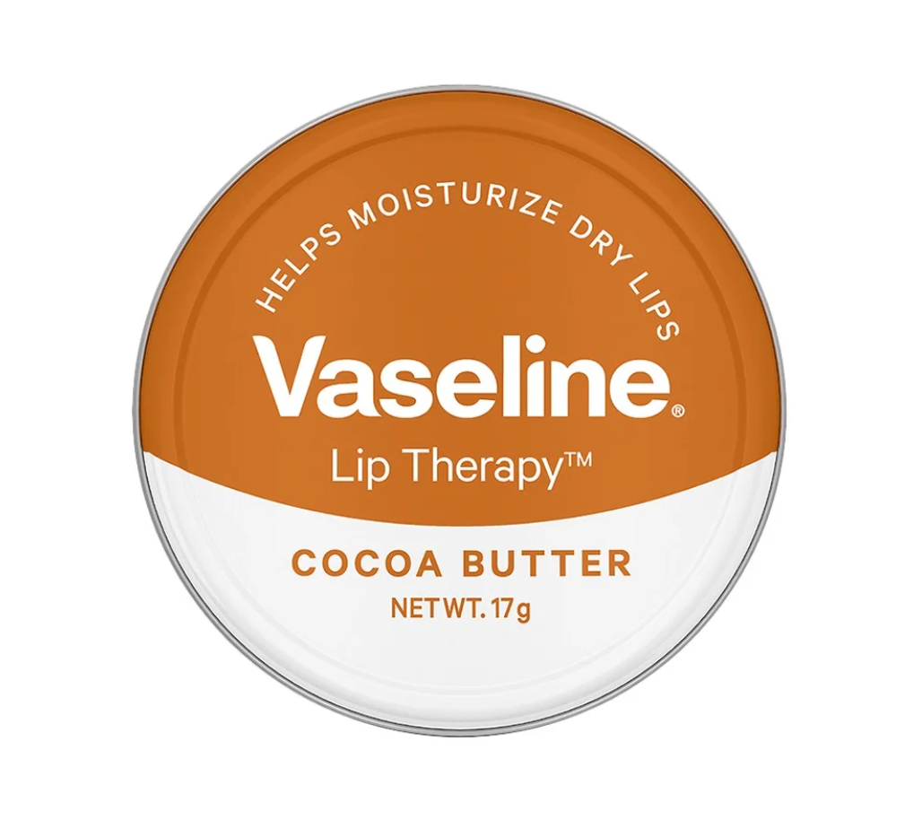Vaseline Lip Therapy Cocoa Tin Moisturizing Lip Balm