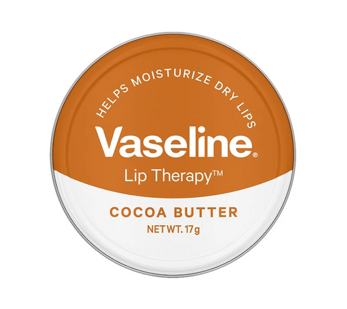 Vaseline Lip Therapy Cocoa Tin Moisturizing Lip Balm